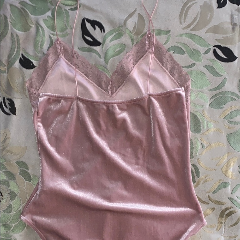 Bodysuit / suede - Picture 2 of 2